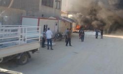 Hatay Kırıkhan'da Fabrika Alevlere Teslim Oldu