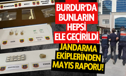 Burdur'da Jandarma Ekiplerinden 34 Ayrı Uyuşturucu Baskını