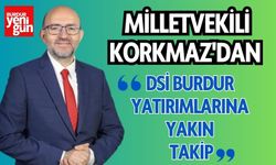 Milletvekili Korkmaz'dan DSİ Burdur Yatırımlarına Yakın Takip