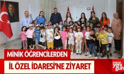 Minik Öğrencilerden İl Özel İdaresi'ne Ziyaret