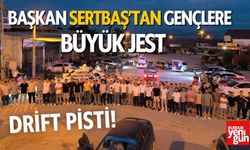 Başkan Sertbaş'tan Gençlere Büyük Jest: Drift Pisti!