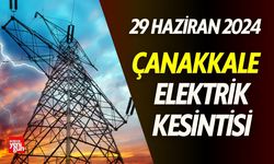 Çanakkale'de Elektrik Kesintisi Olacak
