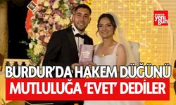 Burdur'da hakemler mutluluğa 'evet' dedi