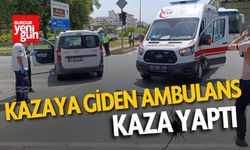 Kazaya Giden Ambulans Kaza Yaptı