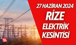27 Haziran'da Rize'de Hangi Bölgelerde Elektrik Kesilecek?