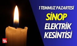 Sinoplular Dikkat! 1 Temmuz'da Elektrik Kesintisi Olacak