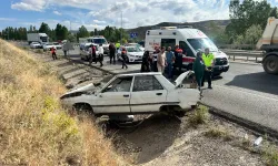Yaralılar Var! Sivas'taki Otomobil Kazası Meydana Geldi