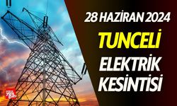 ⚡28 Haziran'da Tunceli'de Elektrikler Kesilecek!