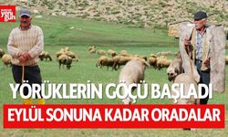 Yörüklerin göçü başladı! Eylül'e kadar oradalar