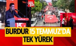 Burdur 15 Temmuz'da Tek Yürek Oldu