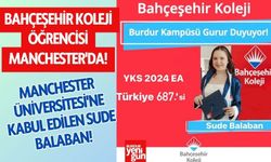 Bahçeşehir Koleji Öğrencisi Manchester'da!