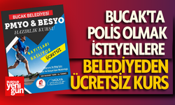 Bucak'ta Polis Olmak İsteyenlere Belediyeden Ücretsiz Kurs