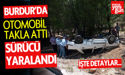 Burdur Altınyayla'da Kaza: Sürücü Hastaneye Kaldırıldı