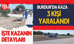 Burdur Gölhisar'da Trafik Kazası: 3 Kişi Yaralandı