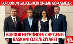 Burdur Heyetinden CHP Genel Başkanı Özel'e Ziyaret