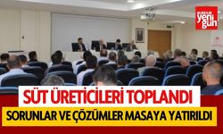 Süt Üreticileri Toplandı: Sorunlar ve Çözümler Masaya Yatırıldı