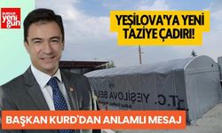 Yeşilova'ya Yeni Taziye Çadırı! Başkan Kurd'dan Anlamlı Mesaj