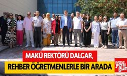 MAKÜ Rektörü Dalgar, Rehber Öğretmenlerle Bir Araya Geldi!