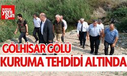 Gölhisar Gölü kuruma tehdidi altında