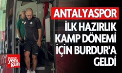 Antalyaspor İlk Hazırlık Kamp Dönemi İçin Burdur'a Geldi