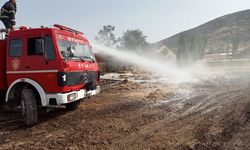 Isparta’da Yangın! 80 Dönüm Tarım Arazisi Küle Döndü