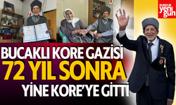 Bucaklı Kore Gazisi, 72 yıl Sonra Yeniden Kore'ye Gitti