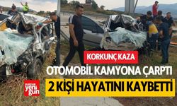 Korkunç kazada 2 kişi hayatını kaybetti