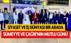 Siyaset ve İş Dünyası Bir Araya Geldi: Sümeyye ve Çağrı’nın Mutlu Günü