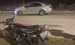 Manavgat'ta motosiklet kazası: 1 yaralı