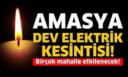 3 Ağustos'ta Amasya'da Elektrik Kesintisi Yaşanacak! Hangi Bölgeler?