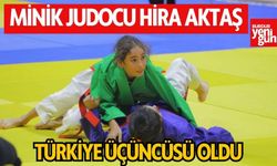 Minik Judocu Hira Aktaş Türkiye Üçüncüsü Oldu