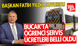 Bucak'ta Öğrenci Servis Ücretlerine Zam Geldi!