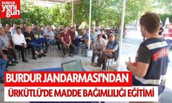 Burdur Jandarması'ndan Ürkütlü'de Madde Bağımlılığı Eğitimi