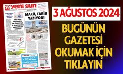 3 AĞUSTOS CUMARTESİ - BURDUR YENİ GÜN GAZETESİ SAYFALARI