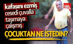 Kafasını Ezmiş Cesedi Çuvalla Taşımaya Çalışmış