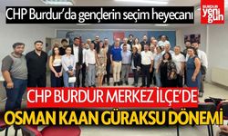 CHP Merkez İlçe Gençlik Kolları'nda Osman Kaan Güraksu Dönemi Başladı