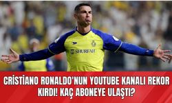 Cristiano Ronaldo'nun YouTube Kanalı Rekor Kırdı! Kaç Aboneye Ulaştı?