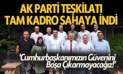 AK Parti Burdur Teşkilatı Tam Kadro Sahaya İndi