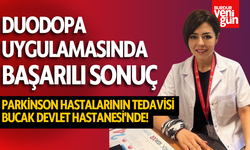 Parkinson Hastalarının Tedavisi Bucak Devlet Hastanesi'nde!