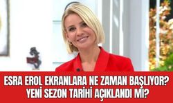 Esra Erol Ekranlara Ne Zaman Başlıyor? Yeni Sezon Tarihi Açıklandı mı?