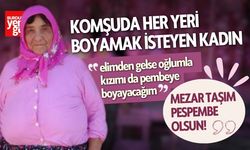 Her Yeri Pembeye Boyamak İsteyen Kadın: "Elimden Gelse Oğlumla Kızımı da..."