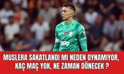 Muslera sakatlandı mı neden oynamıyor, kaç maç yok, ne zaman dönecek ?