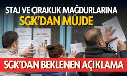 Staj ve Çıraklık Mağdurlarına SGK’dan Müjde! SGK’dan Beklenen Açıklama