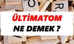 Ültimatom Ne Demek? Ültimatom Kelimesi Ne Anlama Geliyor? TDK Açıklaması