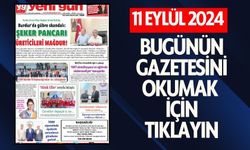 11 EYLÜL 2024 ÇARŞAMBA - BURDUR YENİ GÜN GAZETESİ SAYFALARI