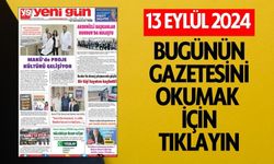 13 EYLÜL 2024 CUMA - BURDUR YENİ GÜN GAZETESİ SAYFALARI