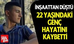 İnşaatın Çatısından Düşen Genç Yaşamını Yitirdi