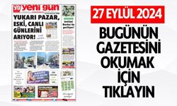 27 EYLÜL 2024 CUMA BURDUR YENİ GÜN GAZETESİ SAYFALARI