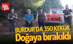 Burdur’da 350 keklik doğaya salındı