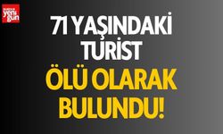 71 yaşındaki turist, otel odasında ölü bulundu